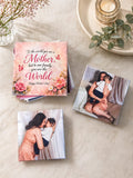 MOTHER'S DAY KEEPSAKE | Custom Photo Square Magnets 2.5"x2.5" — Moments that Stick —  Personalized Photo Magnet