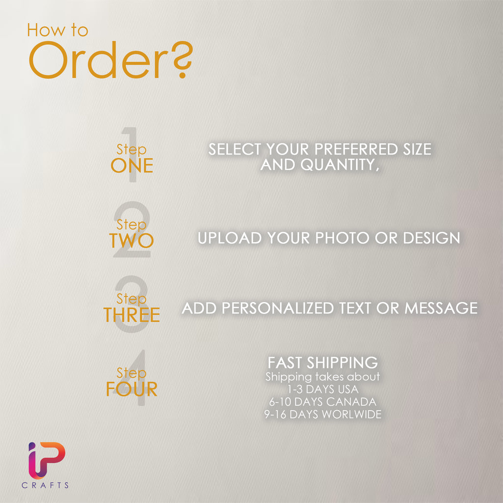 CUSTOM 1st BIRTHDAY Photo Magnet - Personalized Baby Picture Keepsake