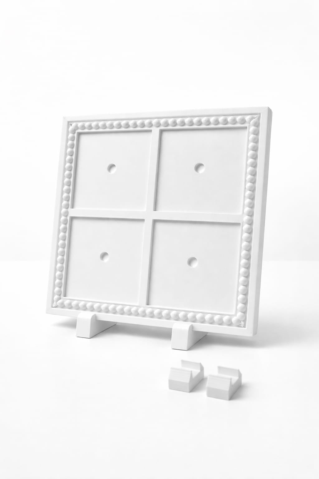 MINI MINIMALISTIC Photo Frame - Holds 4 - 2.5x2.5in Magnets