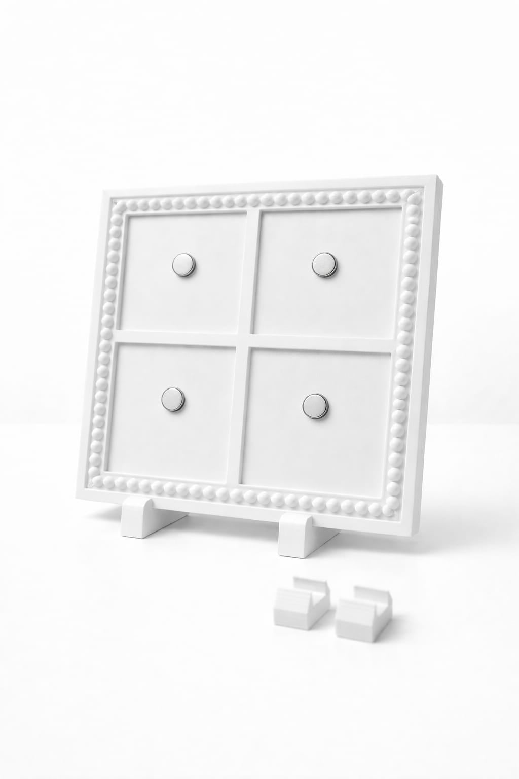 MINI MINIMALISTIC Photo Frame - Holds 4 - 2.5x2.5in Magnets