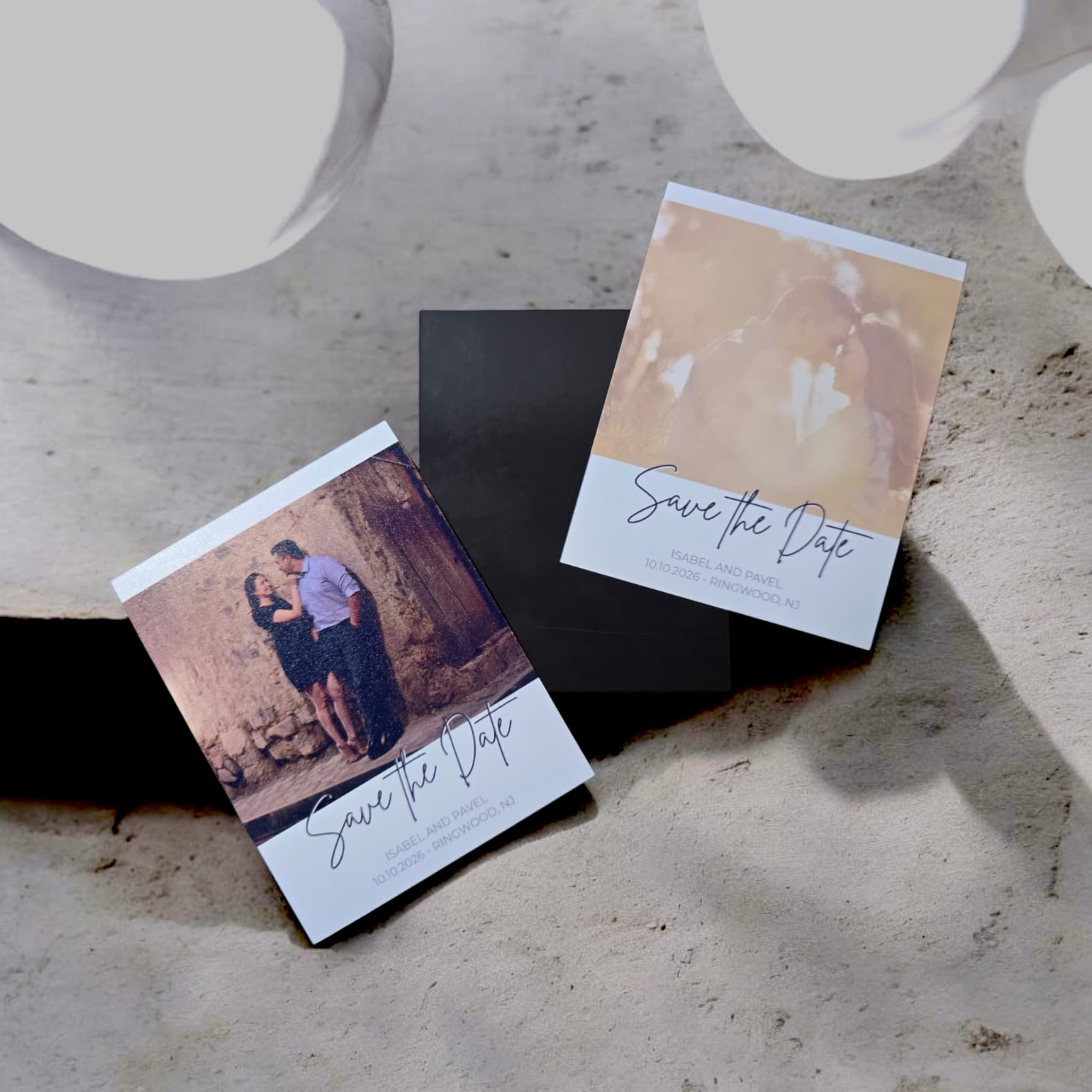 SAVE THE DATE Photo Magnets, Wedding Favors with Envelope. + Envelope Included