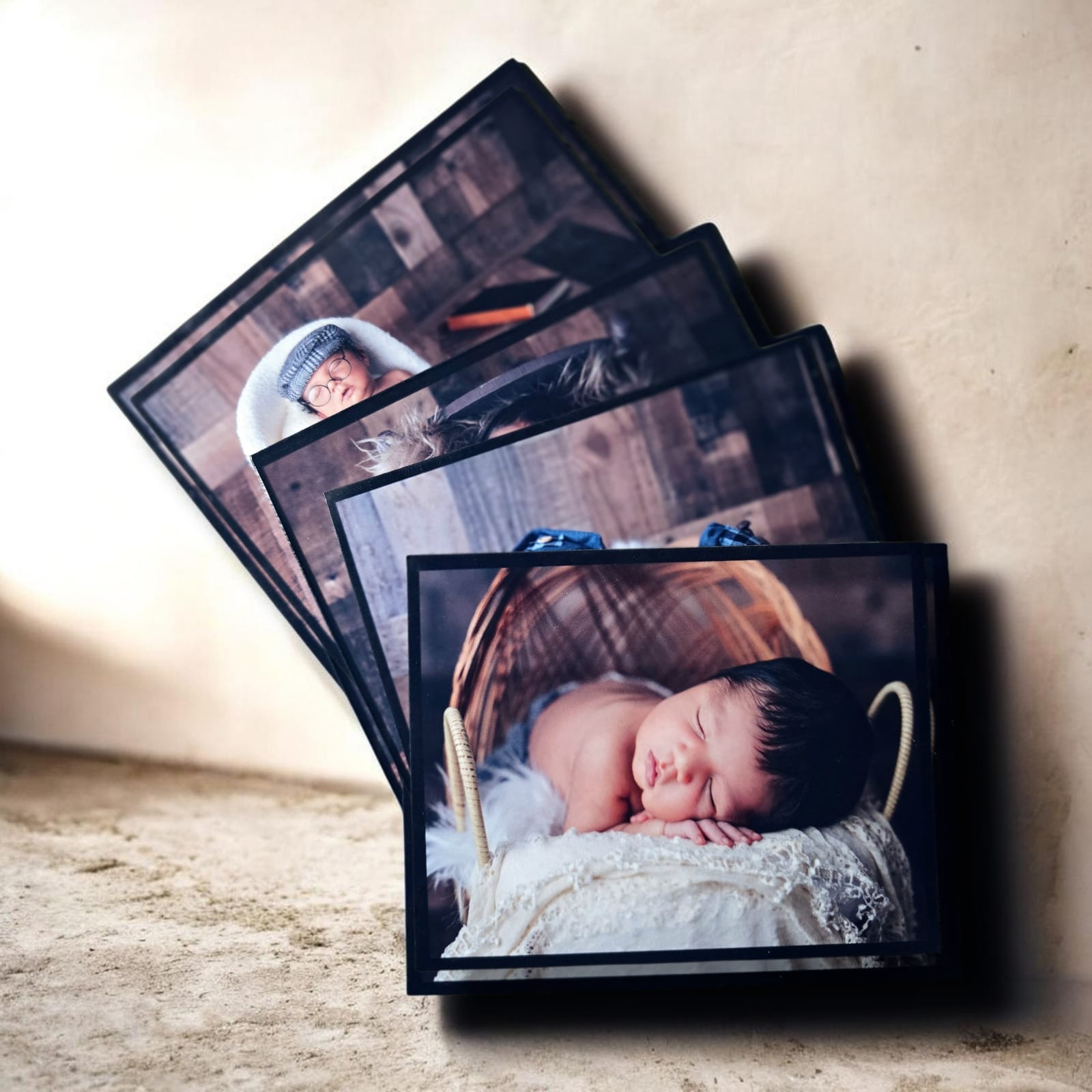 CUSTOM 1st BIRTHDAY Photo Magnet - Personalized Baby Picture Keepsake