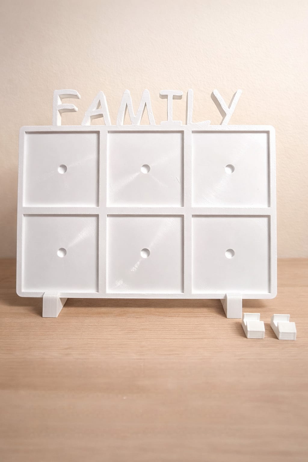 FAMILY - Magnetic Photo Frame for Photo Magnets 2.5x2.5inch