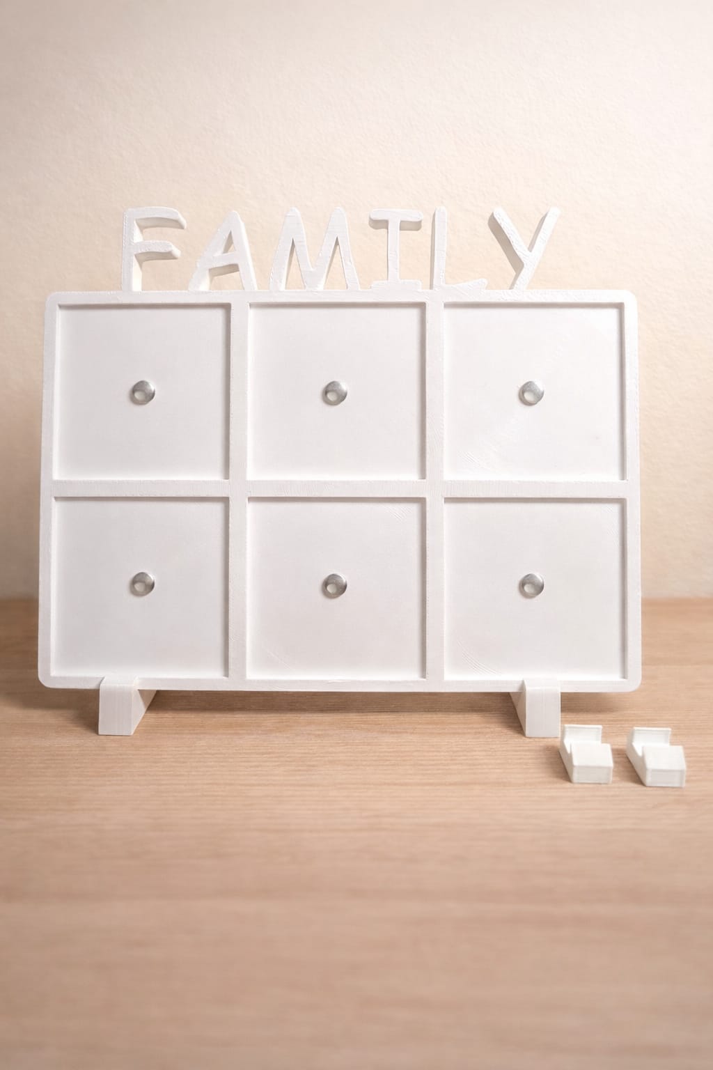 FAMILY - Magnetic Photo Frame for Photo Magnets 2.5x2.5inch