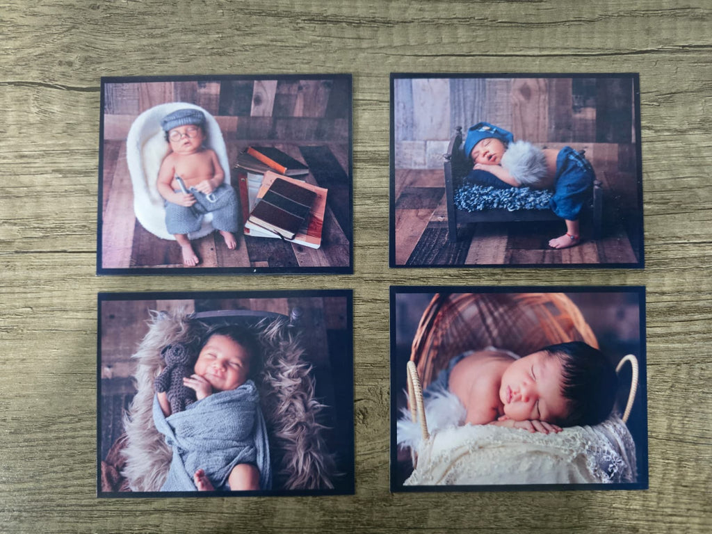 CUSTOM 1st BIRTHDAY Photo Magnet - Personalized Baby Picture Keepsake