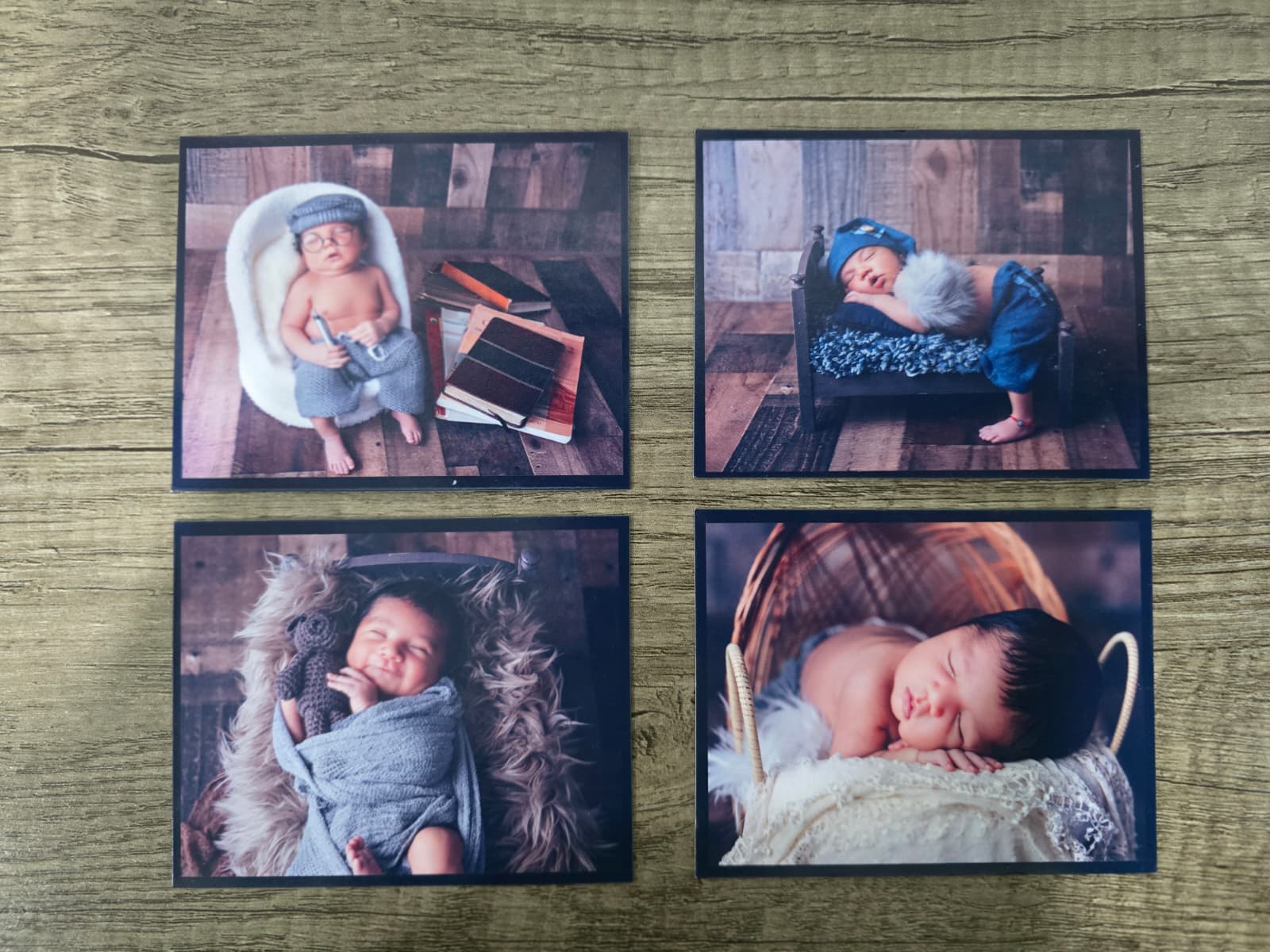 CUSTOM 1st BIRTHDAY Photo Magnet - Personalized Baby Picture Keepsake