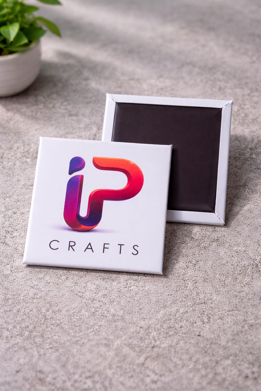 CUSTOM SQUARE PHOTO MAGNETS - 2.5"x2.5" Fridge Magnets, Keepsakes & Gifts