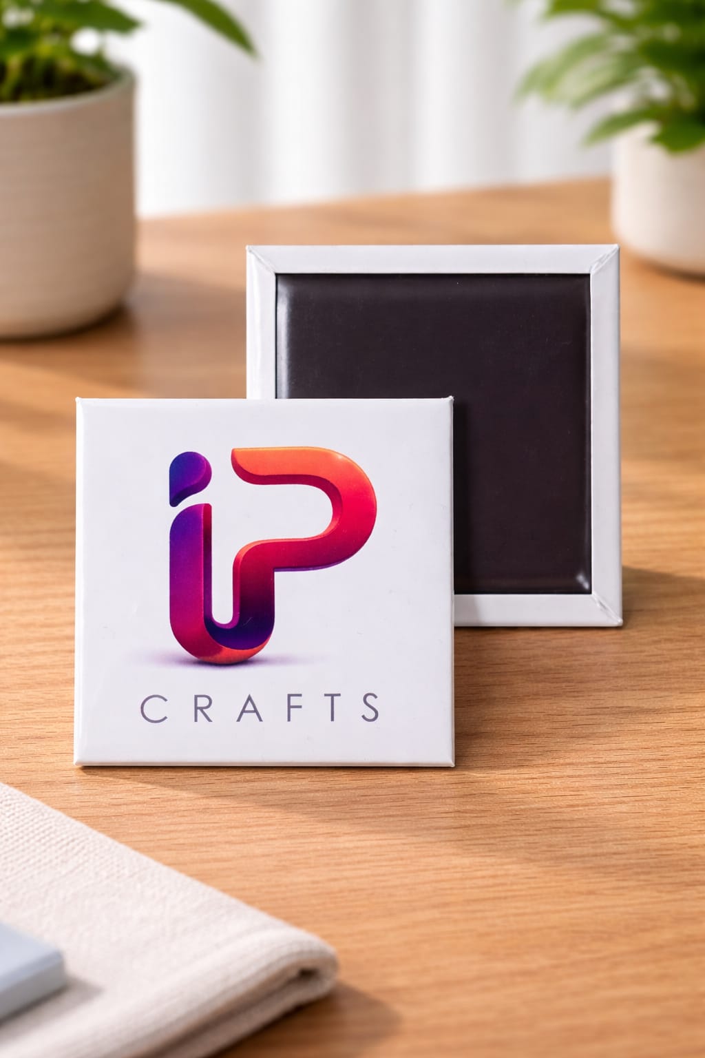 CUSTOM SQUARE PHOTO MAGNETS - 2.5"x2.5" Fridge Magnets, Keepsakes & Gifts