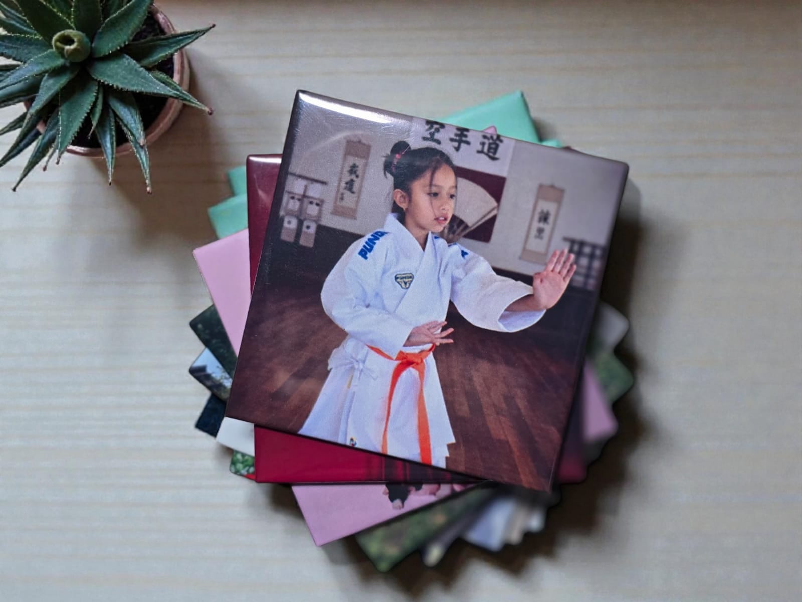 CUSTOM SQUARE PHOTO MAGNETS - 2.5"x2.5" Custom Square Fridge Magnet – Picture Magnet Gift – Favors - Family Photos