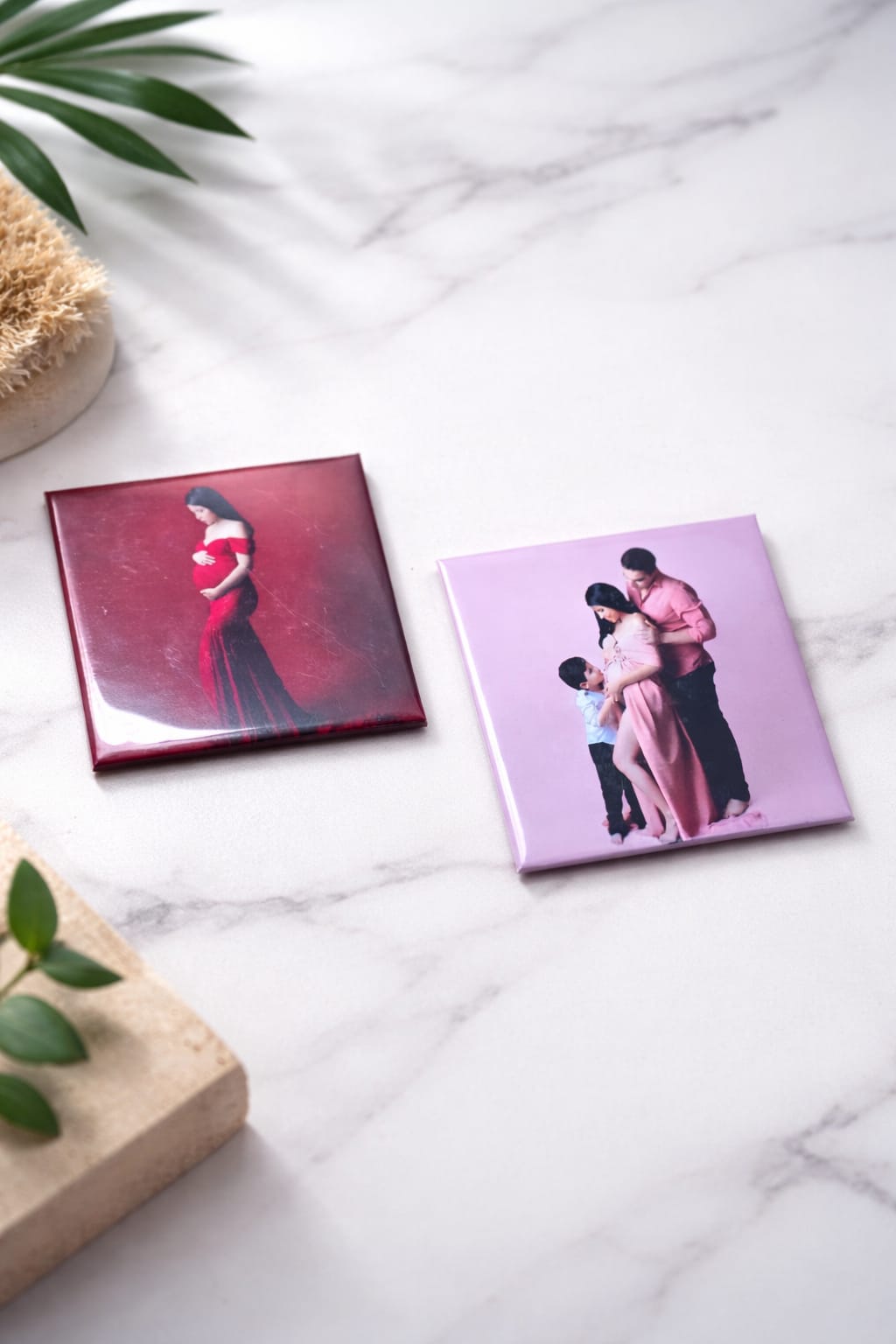 MOTHER'S DAY KEEPSAKE | Custom Photo Square Magnets 2.5"x2.5" — Moments that Stick —  Personalized Photo Magnet