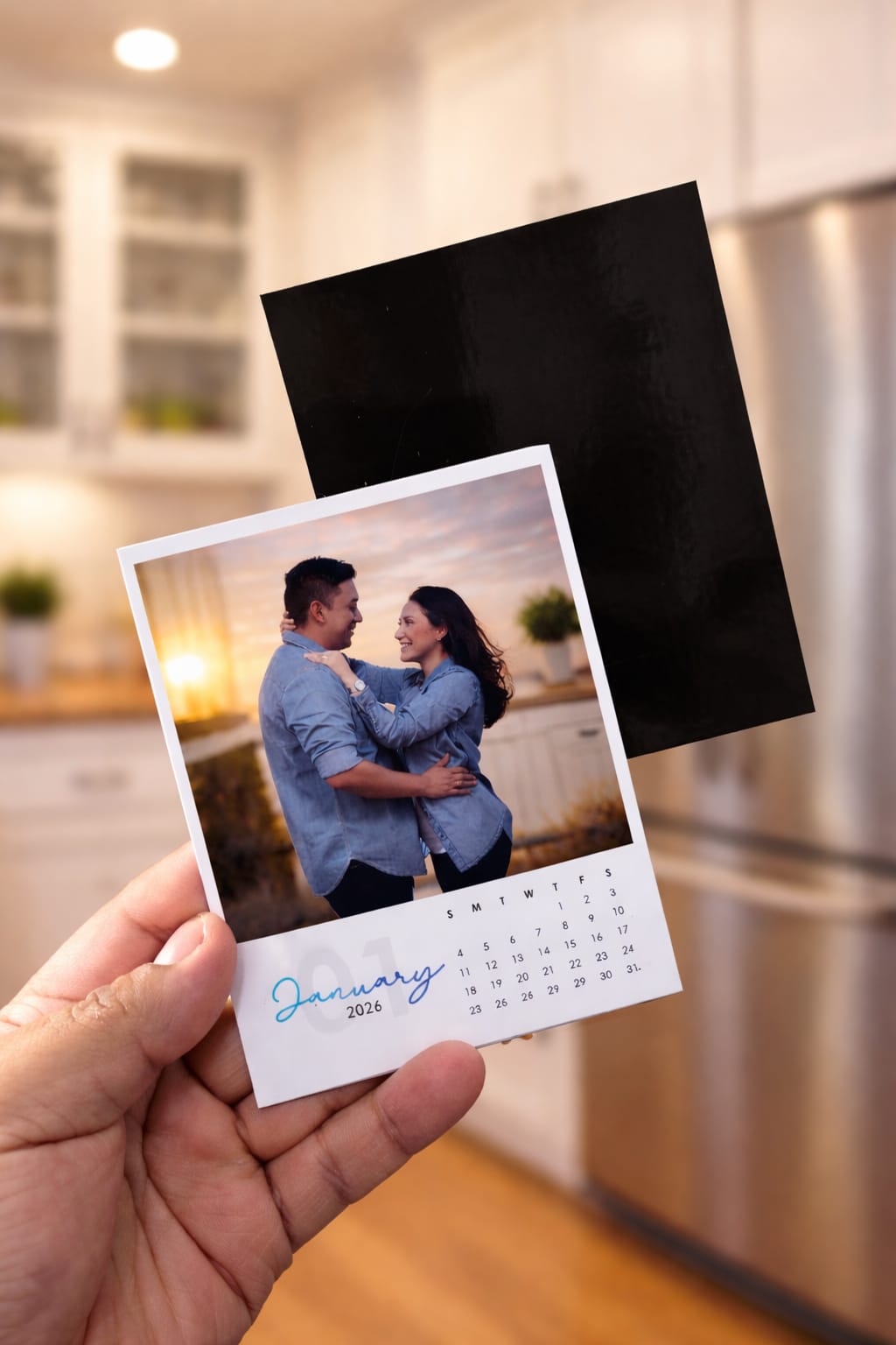 Personalized 2026 Photo Calendar Magnet