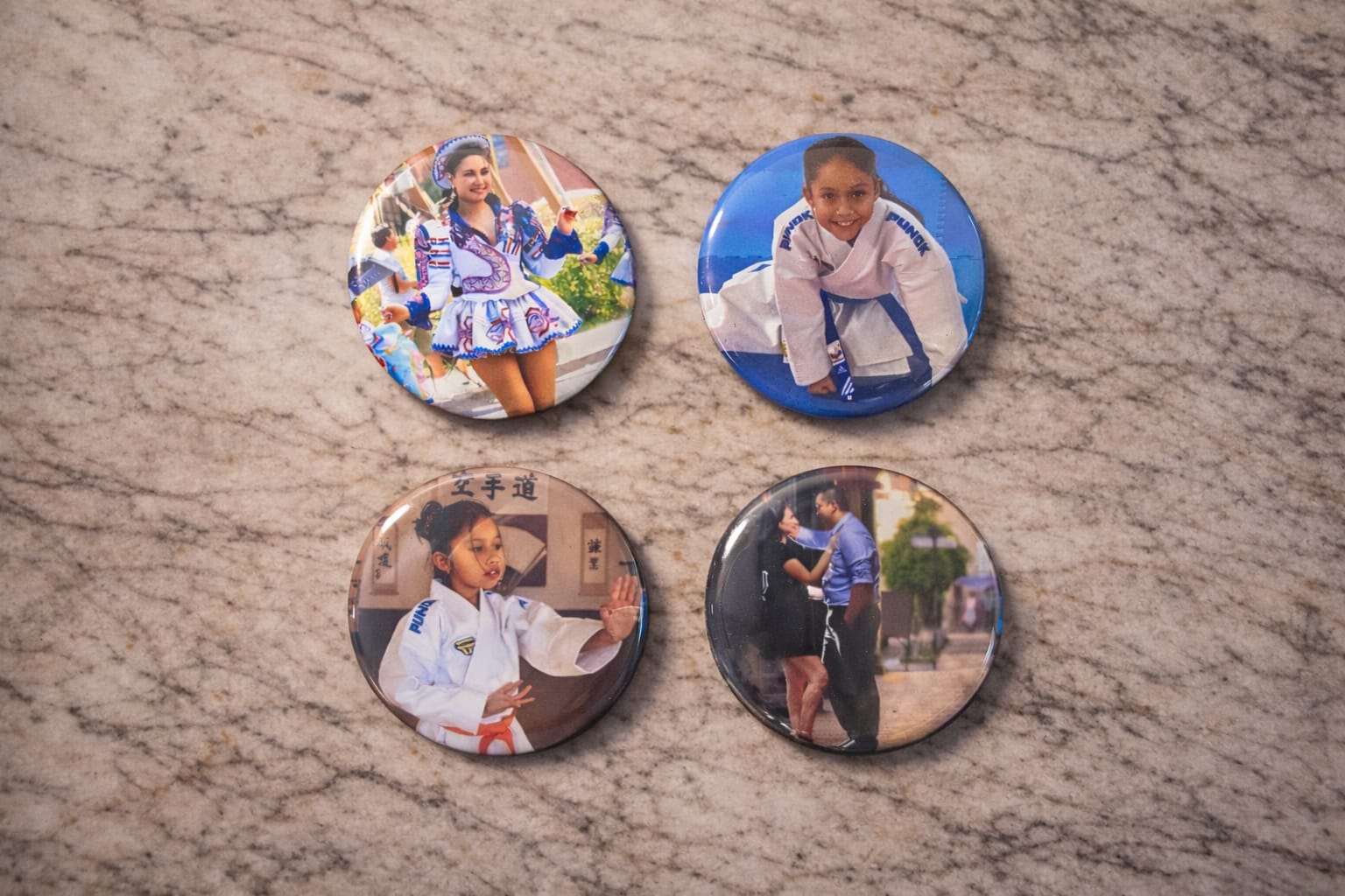 CUSTOM KEY CHAIN - Round 2.25in.