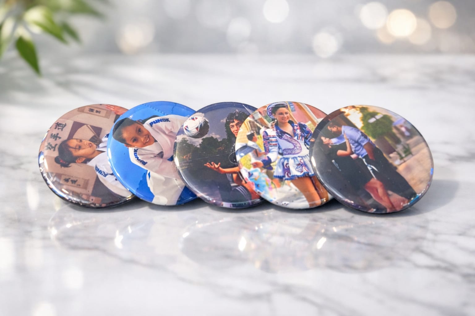 CUSTOM KEY CHAIN - Round 2.25in.