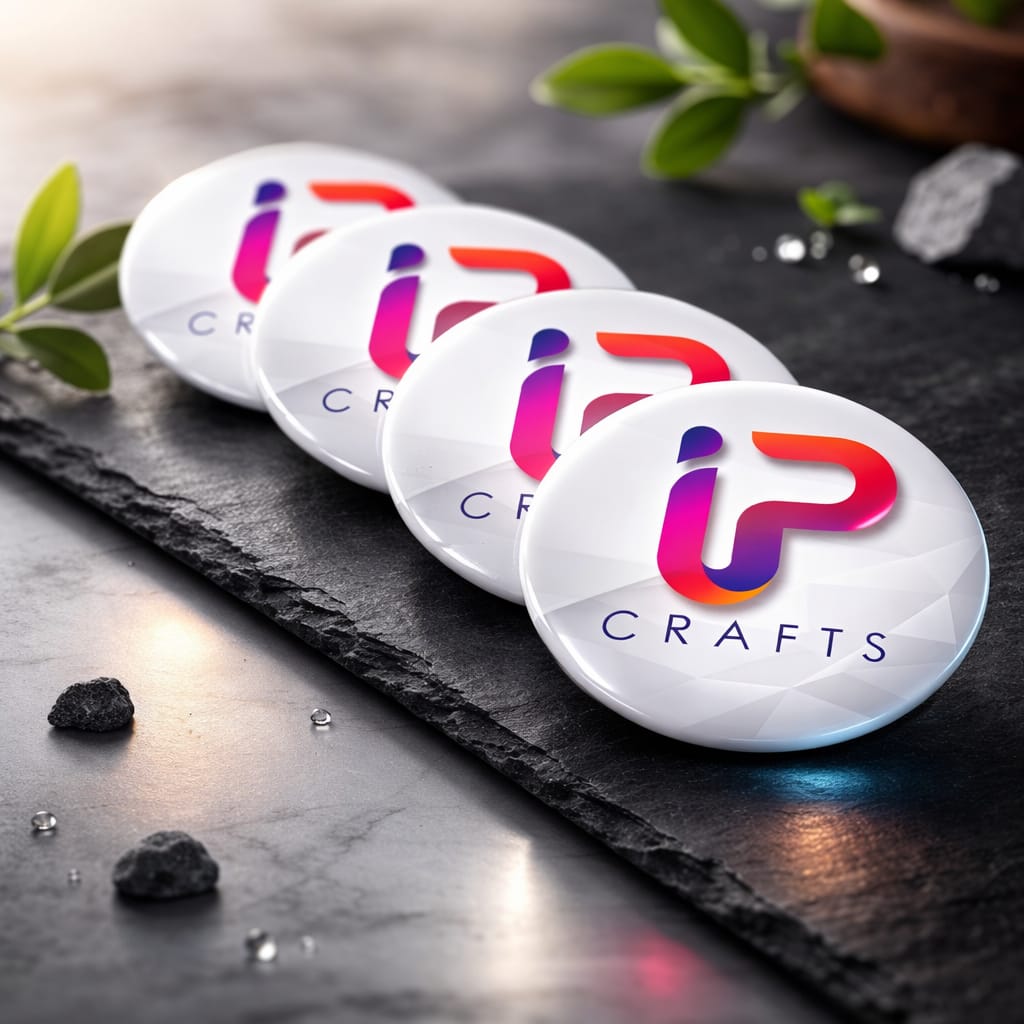 CUSTOM KEY CHAIN - Round 2.25in.