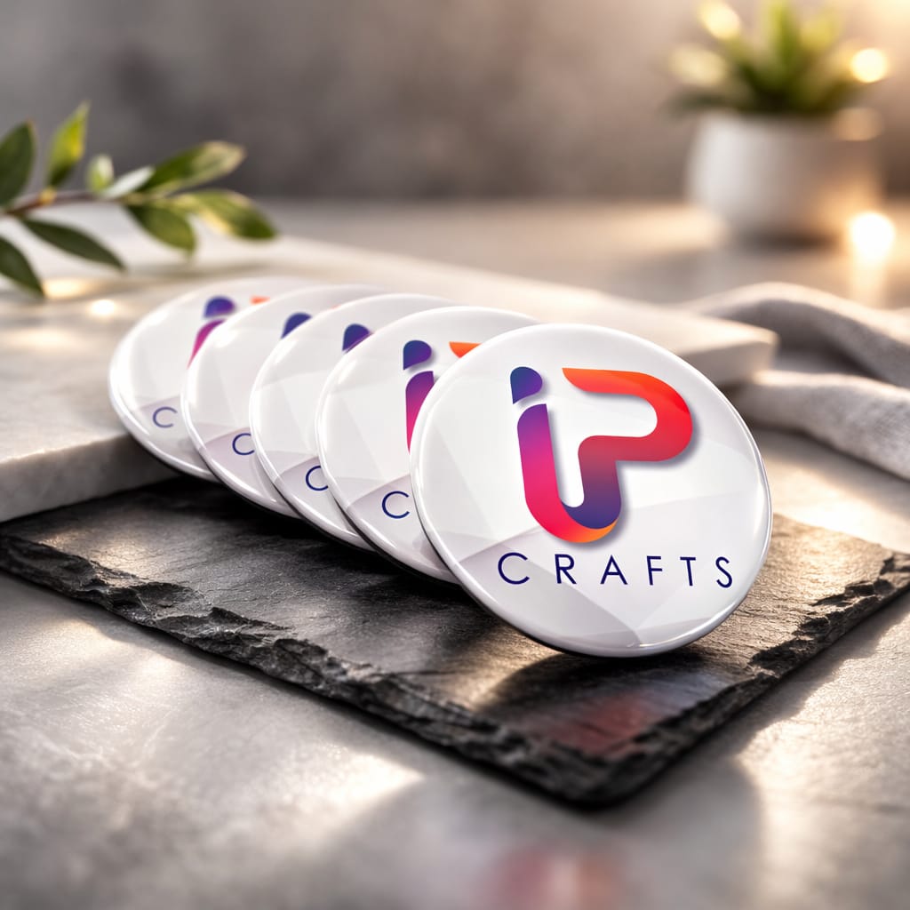 CUSTOM KEY CHAIN - Round 2.25in.