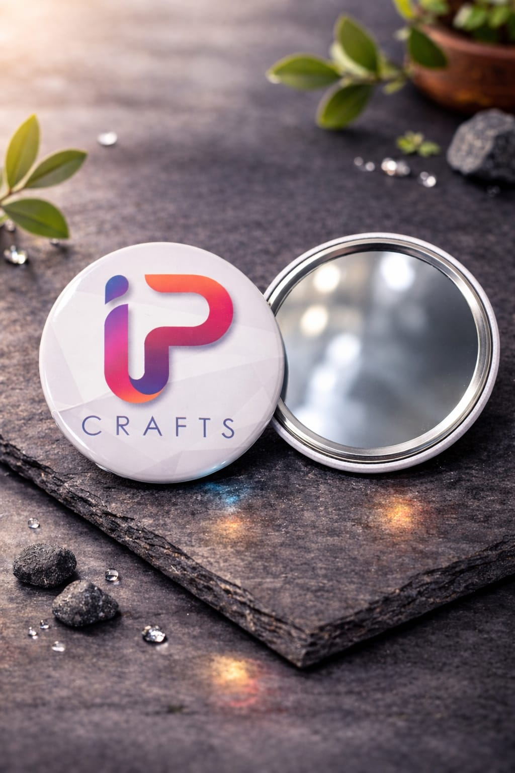 POCKET MIRROR - Round 2.25in.