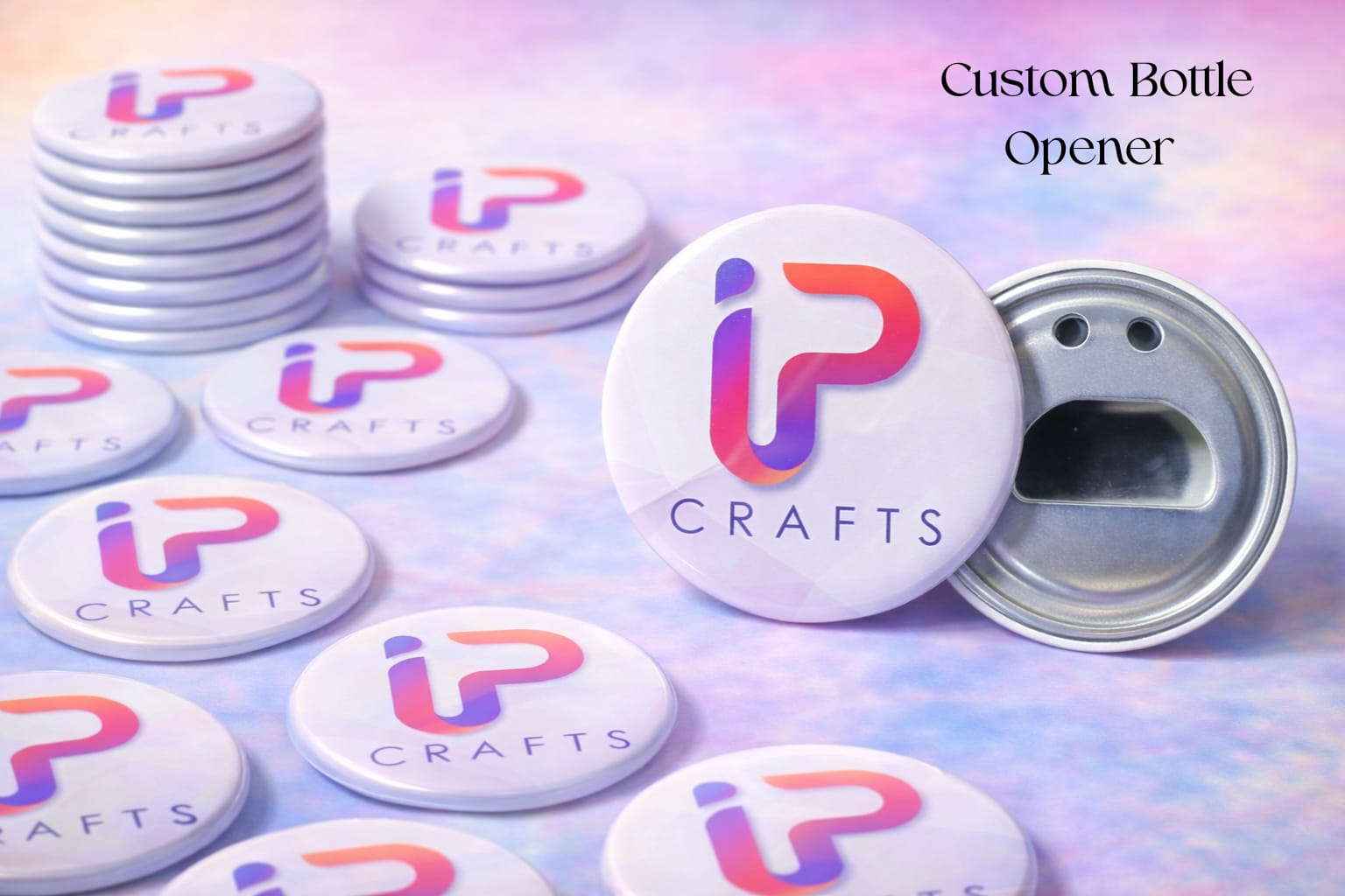 CUSTOM BOTTLE OPENER - Round 2.25in.